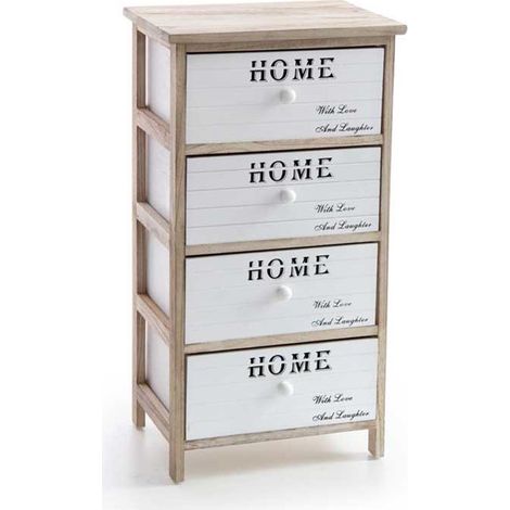 Cassettiera decorata HOME 40x29x73 cm (1/2)