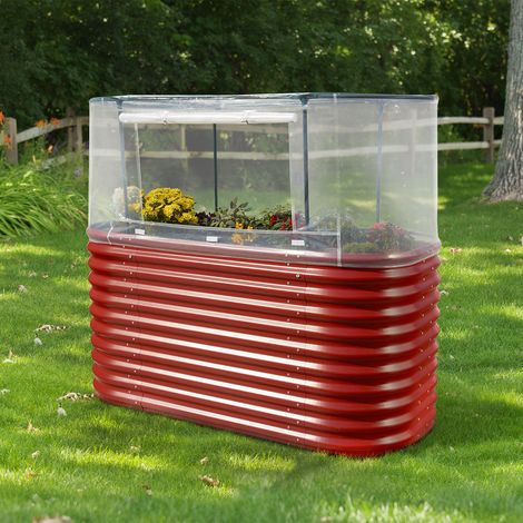 Vitavia Abdeckung "S" für Hochbeet "Vita Basic", 76 x 164 x 95 cm (B x L x H) (1/4)
