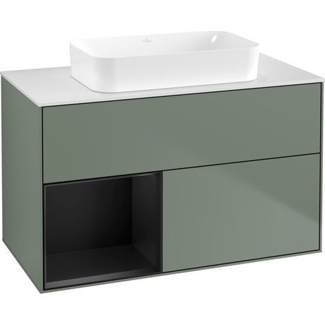 Villeroy & Boch G651PDGM Armoire sous-lavabo Finion G65 (1/2)