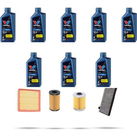 Kit tagliando 4 FILTRI e 8L OLIO compatibile con Renault Espace IV 3.0 dCi V6 133Kw dal 2006 (1/5)