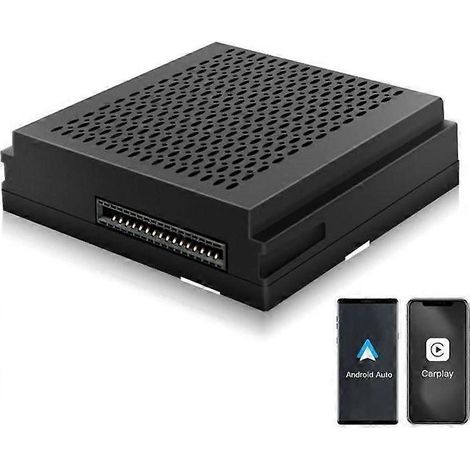 CARabc Autoradio sans fil compatible Apple CarPlay et Android Auto, compatible avec les Mercedes-Benz Classe A/B/C/E/CLA/GLA/GLK/ML/SLD équipées du système NTG4.5 - Bluetooth, Mirror (1/5)