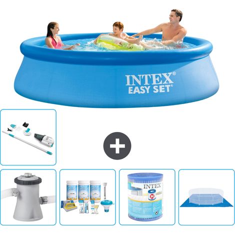 Intex Piscina Easy Set Rotonda - 305x76 cm - 8-pezzi  S40962 (1/5)