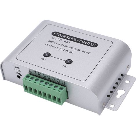Contrôleur d'alimentation 12 V 3 A pour interphone, sonnette et système de contrôle d'accès (100-260 V). (1/5)