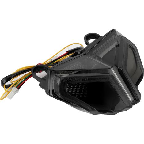 LED-Rücklichteinheit für Motorräder mit hochheller, getönter Linse für Ducati 848/1098/1198