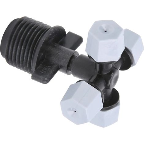 30 units de microasperseurs 4 sorties pour lirrigation de jardin (1/5)