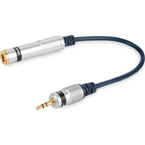 Adattatore jack stereo da 3,5 mm - presa stereo da 6,3 mm vitalco (A1) (1/5)