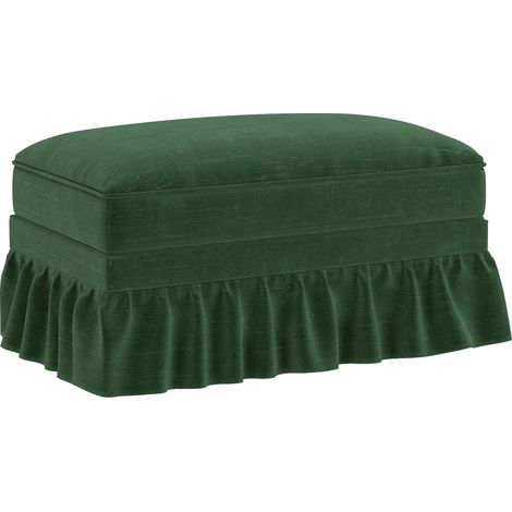 GagaPouf Windsor en chenille - Vert (1/5)
