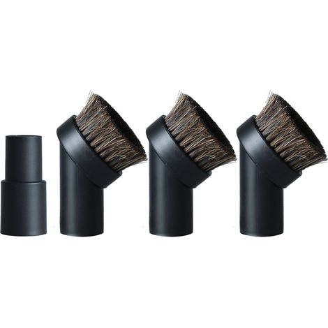 Kit d'accessoires pour aspirateur : brosse plate/brosse ronde/embout (diamètre intérieur 32 mm/35 mm) (1/5)