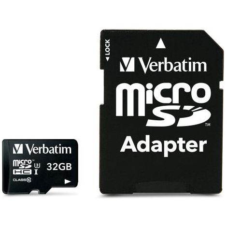 Verbatim Pro 32 GB MicroSDHC UHS Classe 10 (1/3)
