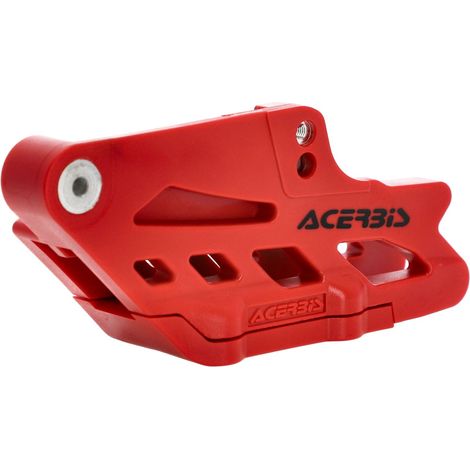 Guidacatena rosso Acerbis per KTM SX/SX-F '07-22, EXC/EXC-F '08-23, Husqvarna TC/FC '14-22, Gas Gas '17-23.