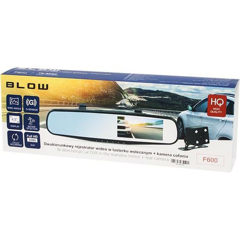 BLOW 78-528 Cámara de salpicadero Dash cam Cámara grabación coche Cámara para grabar desde el coche (1/4)