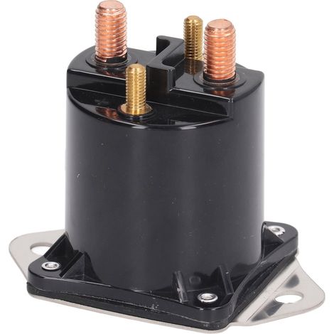 Relais de démarreur à 4 bornes 100 A, interrupteur d'alimentation principal automobile, relais pour excavatrice 24 V CC (1/5)