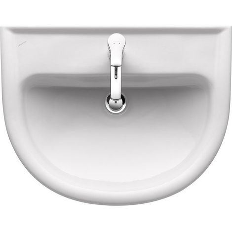 LAUFEN PRO B Lavabo avec trop-plein, 1 trou pour robinet design 550 x 440 mm Bahama beige LAUFEN