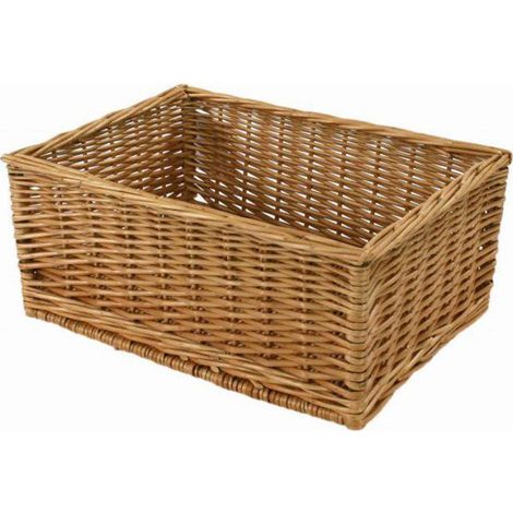 Cesta espositore in vimini rettangolare cm 45x40xh15 (1/2)