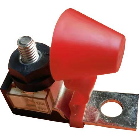Bloc porte-fusible 58V 100A Borne M8 5/16in IP66 Étanche Protection Allumage Marine (1/5)