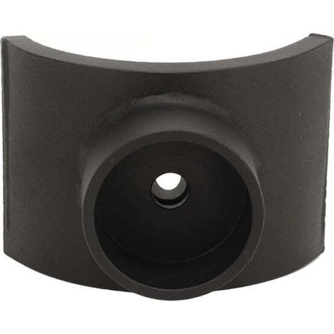 Adaptateur de prise en bouteille selle à haute résistance essieu de levage hydraulique pour tube à 3 pouces noir (1/4)