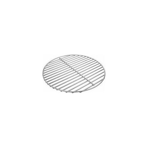 7440 34CM Grille de Cuisson en Acier Nickelé Brillant pour Weber Charcoal Kettle 47CM Barbecue charbon Grils, Weber One-Touch, (1/2)