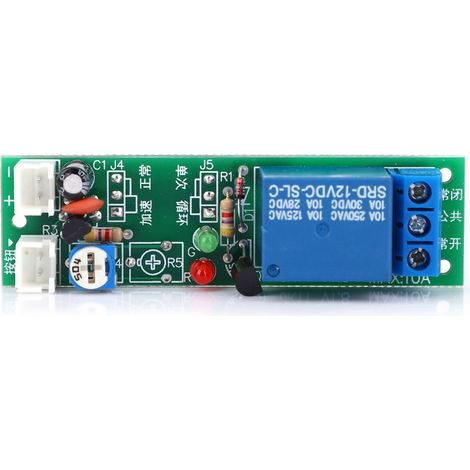 Module de relais temporisé haute précision, minuterie, fournitures électriques JK11-PB DC12V (1/5)