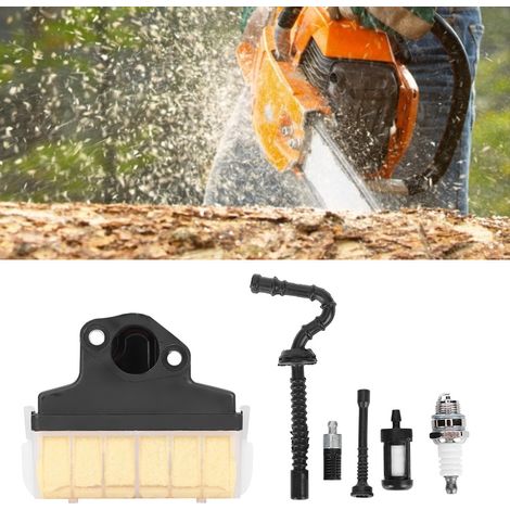 Papierluftfilter, Kraftstoffleitung, Kraftstofffilter-Ersatzzubehörsatz passend für STIHL MS250 Kettensäge (1/5)
