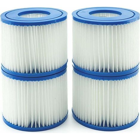 Filterelemente VI für Bestway Lay-Z-Spa, Ersatzelemente BW58323 für Bestway 58239 (4 Stück) (1/5)