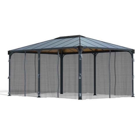 set di 6 zanzariere per gazebo - 705136 - palram (1/3)