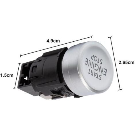 Bouton interrupteur d'allumage moteur pour Volkswagen Golf 7, 7.5, e-Golf, T-Roc – Démarrage/Arrêt moteur – Numéros OE 5G1959839, 5Q1959839 - 5GG959839