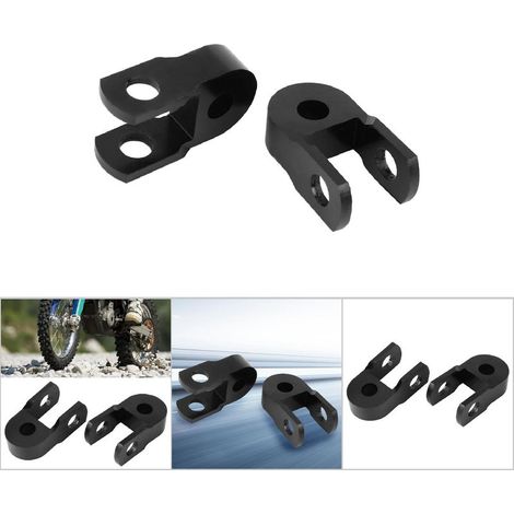 Amortisseur universel moto, coussin épais anti-vibrations, surélévateur de châssis, dispositif de rehaussement (1/5)