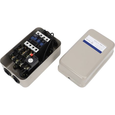 Démarreur magnétique 3KW pour compresseur d'air, protection contre la surpression, accessoire de contrôle de pression en fer (1/5)