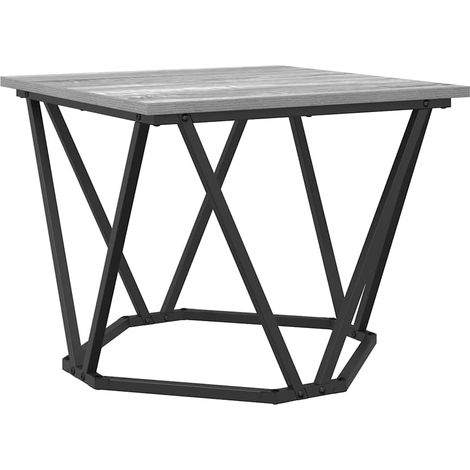3 pcs Table basse,Table d'appoint,Table de Salon Sonoma gris 50 x 50 x 40 cm CFW19546 (1/5)