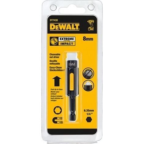 Llave de vaso de impacto de limpieza fácil  DeWalt DT7460-QZ