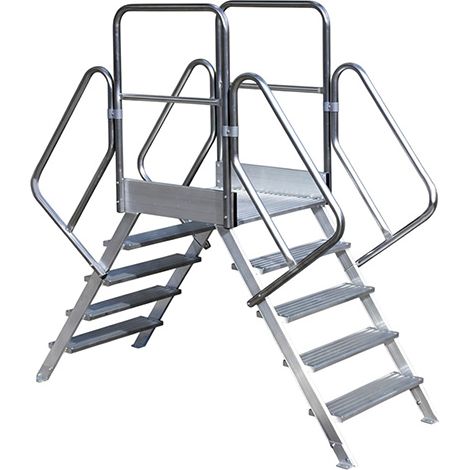 Scala a ponte 8 gradini - Altezza massima di lavoro 3.84m - SCA7260/08
