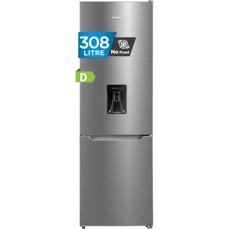 Réfrigérateur Congélateur Bas COMFEE - 308L - Classe D - Total No Frost (Sans givre)- L 63 cm x H 188 cm - Inox
