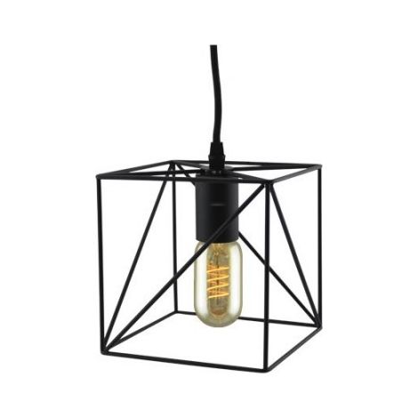 Pendelleuchte Hub E27 1M Schwarz