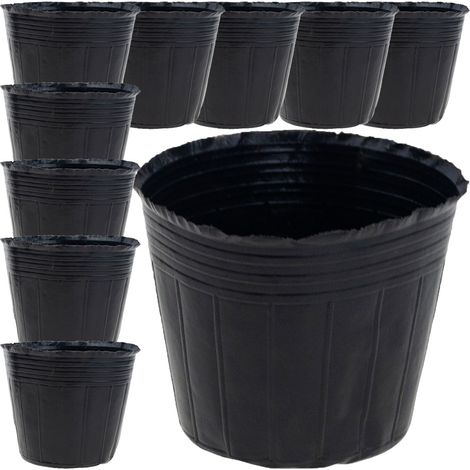 TG70305 P30 Anzuchttöpfe, 10 Stück, für Setzlinge und Pflanzen, 30 x 30 cm, 10 l (1/5)