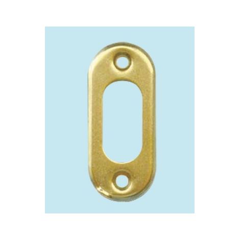 Borchia in Ottone per Cilindro Ovale Mm 54 (1 Coppia) Cisa