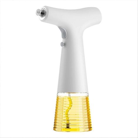 Distributeur électrique d'huile d'olive, vaporisateur de cuisine pour barbecue, pot de conservation pour sauce soja et vinaigre, bouteille blanche (1/5)