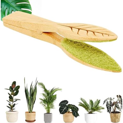 Pinzas para limpiar hojas, pinzas para limpiar hojas de plantas de interior, herramienta para limpiar hojas con piezas desmontables (1 unidad) (1/5)