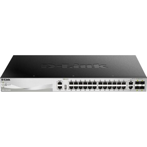HUB Switch puertos 24 D-Link DLINK DGS-3130-30TS/E Gigabit Ethern (1/4)