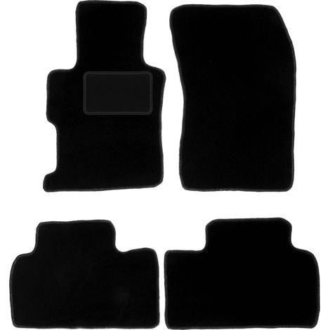 Tappetini in velluto nero per: Honda Civic IX berlina (2011-2016) (1/5)
