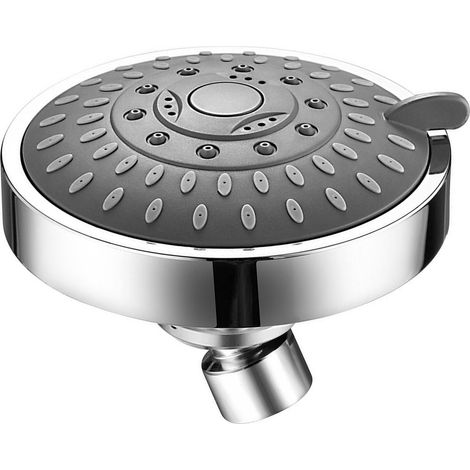 Pommeau douche 5 modes inox G1/2, bain toilettes (1/5)
