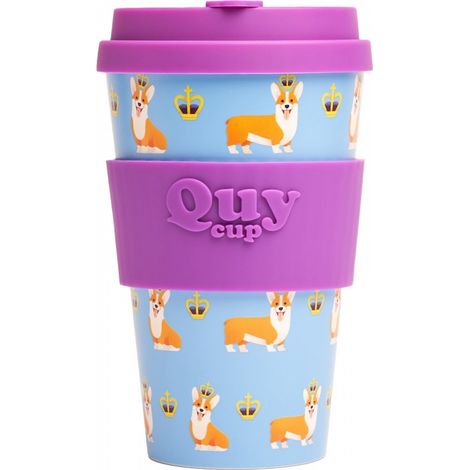 Tazza da Caffè Riutilizzabile 400ml The Queen QuyCup