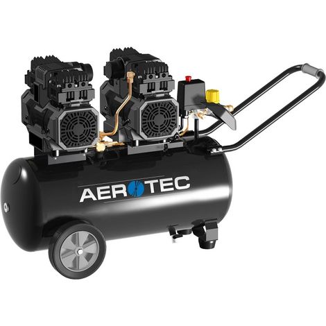 Aerotec Kolbenkompressor 360 TECH DUO ölfrei SILENT