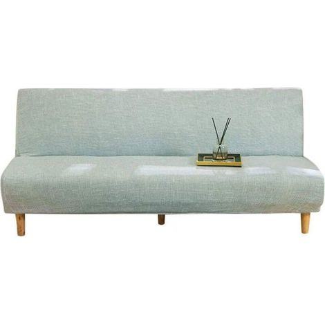 Housse de Canapé - JIANGZHA - Élastique - Gris Lin - 190-210 cm - Anti-Taches (1/4)