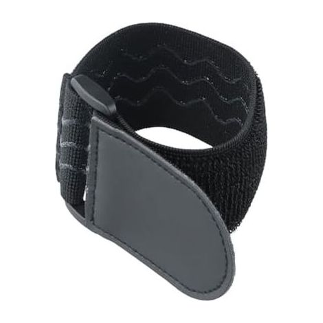 Elastisches Kabelband mit rutschfestem Silikon, 30 × 5 cm Nylon-Kabelbinder, vielseitig einsetzbar und wiederverwendbar für Seile, Kabel, Gartenschläuche, Fahrräder (Schwarz) - (1/5)