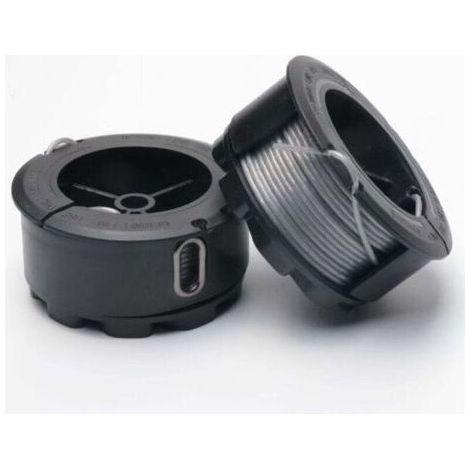 2-teilige Trimmerfadenspule für BOSCH UniversalGrassCut, XU, 18 18-26 18-260 F016800570 mit Abdeckung - (1/4)