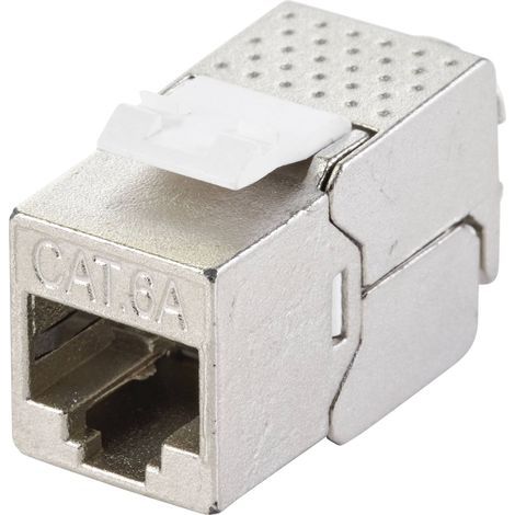 RENKFORCE RF-5250452 MODULE RJ45 ENCASTRABLE KEYSTONE CAT 6A (1/4)