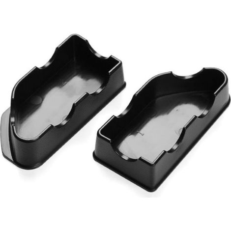 Cache Pots Pour Poteaux De Ridelles - Noir - Compatible Silverado Sierra 2019 À 2022 - Lot De 2 (1/5)