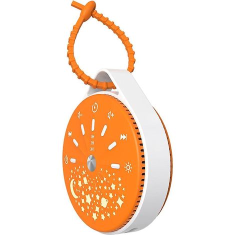 Portable Baby Sleep Machine White Noise Sound Machine for Baby Sleeping 7 Colors Star Night Light 10