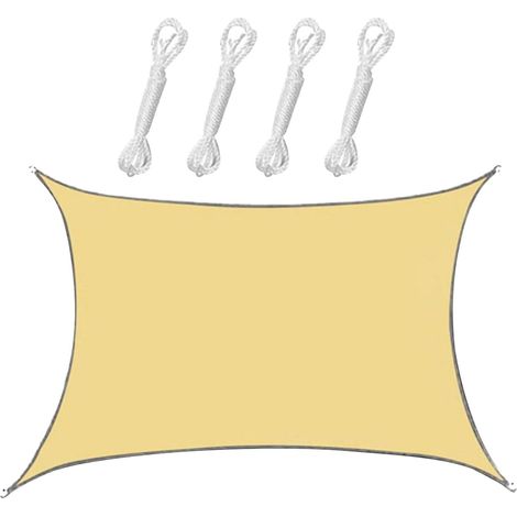 Voile d'ombrage étanche, protection UV toit anti‑pluie, parfait pour terrasse, jardin et extérieur contre soleil intempéries (1/5)