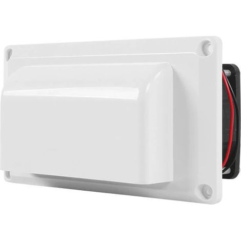 1 Ventilateur d'aération latéral 12V, montage gain de place, évacuation humidité, pour caravane camping-car remorque (1/5)